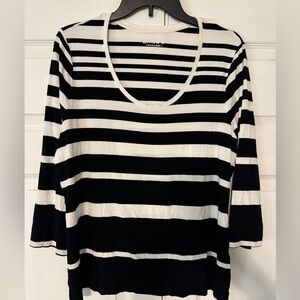 Chicos 3/4 sleeve top